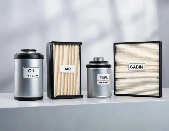 Mann Filter air, oil, fuel, and cabin filter set